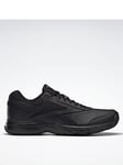 Reebok Mens Walking Work N Cushion 4.0 Trainers - Black, Black, Size 7, Men