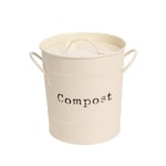 Vintage Metal Kitchen Compost Bin