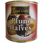 Royal Crown Red Plum Halves in Juice - 6x2.6kg