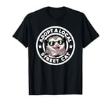 Adopt A Local Street Cat Trashy Angry Possum Funny Opossum T-Shirt