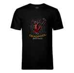 T-Shirt Homme Col Rond Spideman Deadpool Parodie Film Series Marque