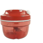 HKK  Tupperware Chef Turbo-chef Röd D158 Lökhackare Speedy Boy Lökskärare 27357 Gratis frakt