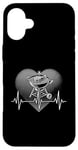 Coque pour iPhone 16 Plus Heartbeat Barbecue pour extérieur