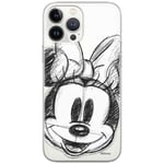 ERT GROUP mobile phone case for Huawei P30 Lite original and officially Licensed Disney pattern Minnie 012 optimally adapted to the shape of the mobile phone, partially transparent