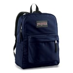 Jansport Superbreak Rucksack - Navy, 42x33x21 cm