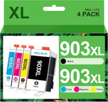 903XL Remplacement Compatible pour HP 903 903XL Cartouches d'encre pour HP Officejet 6950 Officejet Pro 6970 6960 All-in-One (Noir