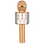 Qiandeng Microphones pour Les Enfants Microphone Bluetooth sans Fil, Machine de Haut-Parleur de karaoké de karaoké de Poche Portable Compatible avec Un téléphone Intelligent Android Ipad PC, pour Une