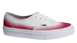 Vans OTW Authentic Ombre Lace Up Pink White Unisex Plimsolls ZUKFIT D63 Canvas - Size UK 3