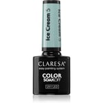 Claresa SoakOff UV/LED Color Ice Cream Gel neglelak Skygge 5 5 g