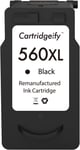 560Xl Cartouche Compatible Avec Canon Pg-560 Xl Cartouche D'Encre (1 X Noir), Pour Pixma Ts5350 Ts7450 Ts7451 Ts5351 Ts5352 Ts5353[DYJ070873]