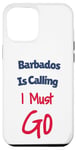 Coque pour iPhone 14 Plus Barbados Is Calling I Must Go Hommes Femmes Vacances Voyage