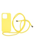 Mobile Origin Lanyard Case yellow - iPhone 15 Pro