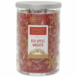 Yankee Candle Red Apple Wreath Holiday Collection Tumbler Two Wick Large 623g