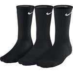 Nike Unisex Adult Cushioned Socks (Pack of 3) - M