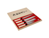 Satake Houcho Knivset i Balsambox