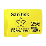 SanDisk Minneskort 256G Nintendo Switch (Mario -S)