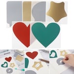 Coating Message Graffiti Painting Scratch Card Postcards Valentine's Day