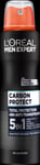 3600523715473 L'Oreal Carbon Protect 5 in 1 Antitranspirant Spray 150 ml L