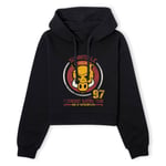 Buffy The Vampire Slayer Sunnydale High Varsity Women's Cropped Hoodie - Black - XS - Noir