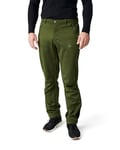 DANISH ENDURANCE Pantalon Softshell Homme, Coupe-Vent, Déperlant, Genoux Articulés, Respirant, Vert, XL