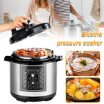 10-in-1 Multi Cooker 6L Pressure Non-Stick Rice Slow Cook KeepWarm Digital 1050W