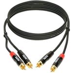 tz Klotz KT-CC600 RCA Phono Cable 6m Câbles audio