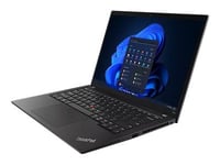 Lenovo Thinkpad T14s Gen 4 21F6 - 180-Graders Hengseldesign - Intel Core I7 - 1355U / Inntil 5 Ghz - Evo - Win 11 Pro - Intel Iris Xe Graphics - 16 Gb Ram - 512 Gb Ssd Tcg Opal Encryption 2, Nvme - 14" Ips 1920 X 1200 - Wi-Fi 6E - Mørkesvart - Kbd: