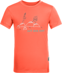 Jack Wolfskin Jack Wolfskin Kids' Out And About Tee Digital Orange 152, Digital Orange