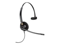 Poly EncorePro 510D - EncorePro 500 series - micro-casque - sur-oreille - filaire - Quick Disconnect - noir - Conformité TAA - Certifié pour Skype for Business