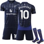 Manchester United 2024-2025 Barn Jersey för barn, Rashford nr 10 fotbollströja - Perfekt 28