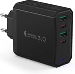 Chargeur Usb Multiple, 50W Prise Usb Multiple 6 Ports Chargeur Rapide Usb Qc3.0 Chargeur Multi Usb Adaptateur Secteur Usb Chargeur Telephone Pour Iphone 14 13 12 11 Xr X 8 7 6,Ipad[CDQ091476]