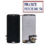 ECRAN LCD COMPLET + VITRE TACTILE MOTOROLA MOTO G6 NOIR (#A93#)