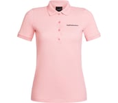 Logo W pikétröja Dam W Polo-WARM BLUSH S