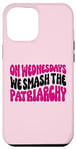 Coque pour iPhone 12 Pro Max Les mercredis We Smash The Patriarchy Pink Feminism Féminisme