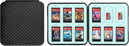 Étui De Rangement Pour Cartes Jeux,Rangement Cartouche Nintendo Switch Avec 12 Emplacements Oîtier De Rangement Pour Carte De Jeu Pour 3ds/3ds/Dsi/Dsi Xl