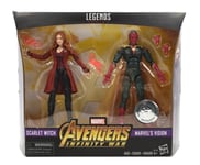 Marvel Legends Avengers Infinity War Scarlet Witch & Vision Action Figure 2-Pack