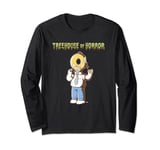 The Simpsons Treehouse of Horror Homer Donut Head Halloween Long Sleeve T-Shirt