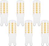 Ampoule G9 LED 4W Blanc Neutre 4000K, 400LM, Équivalent Halogène G9 40W 33W