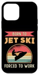 iPhone 12 mini Born To Jet Ski Rider Water Sports Retro Jetski Jet Skiing Case