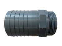 Blue Peter AB Slangnippel Plast 1 1/2"x50 utv. - D102425