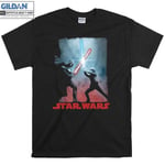 Darth Vader Luke Skywalker Battle T-shirt