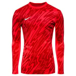 Nike Keeperdrakt Dri-FIT Gardien V L/E - Rosa/Rød/Hvit, størrelse Small