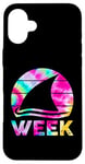 iPhone 16 Plus 2025 Week Retro Shark Fin Lover Sea Ocean Animal Summer Trip Case