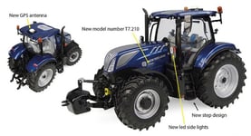 New Holland T7.210 Bleu Puissance Auto Command Tracteur Tractor 1:3 2 Model 6364