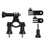 Fixation Guidon + Kit de Montage 2 Vis + 2 Bras Pivot pour Caméra Sport GoPro Hero 1 2 3 4