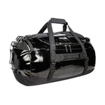 Tatonka Barrel 65L - Waterproof Travel Bag with Backpack Function, Large Opening, Padded Base and Lockable Zip, Black, 65 litres, Durable Travel Bag with stowable Backpack Shoulder Straps