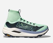 HOKA Tecton X 3 Chaussures pour Femme en Mint Fluorite/Varsity Navy Taille 38 2/3 | Trail