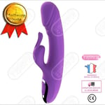 LSC® Sexleksaker för vuxna kanin vibrator honan onani g-stimulering stick vibrator par tillbehör mas