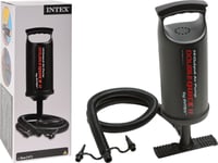 Intex Double Quick Hand Pump BlowUp For infatuation Airbed Camping Paddling Pool