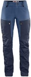 Fjallraven Keb Trousers Curved W Reg Sport - Blue, 36